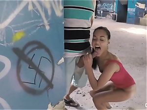 Apolonia Lapiedra, Alexa Tomas - Real first-timer porno in a filthy ghetto